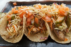 Fish Tacos with Pickled Vegetables