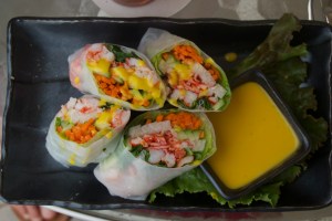 Lobster Spring Rolls