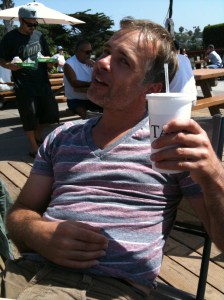 Content with his Bull Taco meal and endless refills of Coca-Cola (a uniquely American phenomenon that he cannot wrap his head around!)